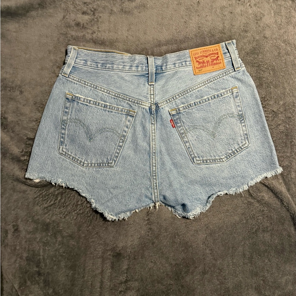 Levi’s 501s Distressed Shorts